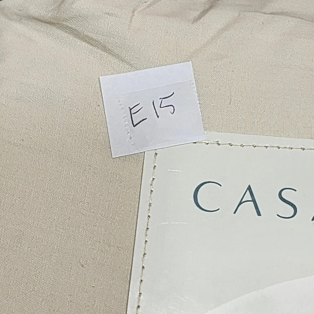 Casaluna King Premium Cotton Percale Sheet Set 400 Thread Count Natural‎